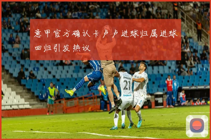 意甲官方确认卡卢卢进球归属进球回归引发热议